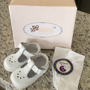 Angel Baby shoes with Jeffries socks